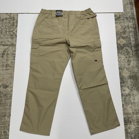 5.11 Women’s Taclite Pro Tactical Ripstop Pant Size 20 TDU Khaki Teflon NEW - Picture 3 of 11